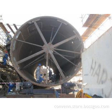 300 Ton Anti-shifting Tank Welding Rotator Conventional Tur